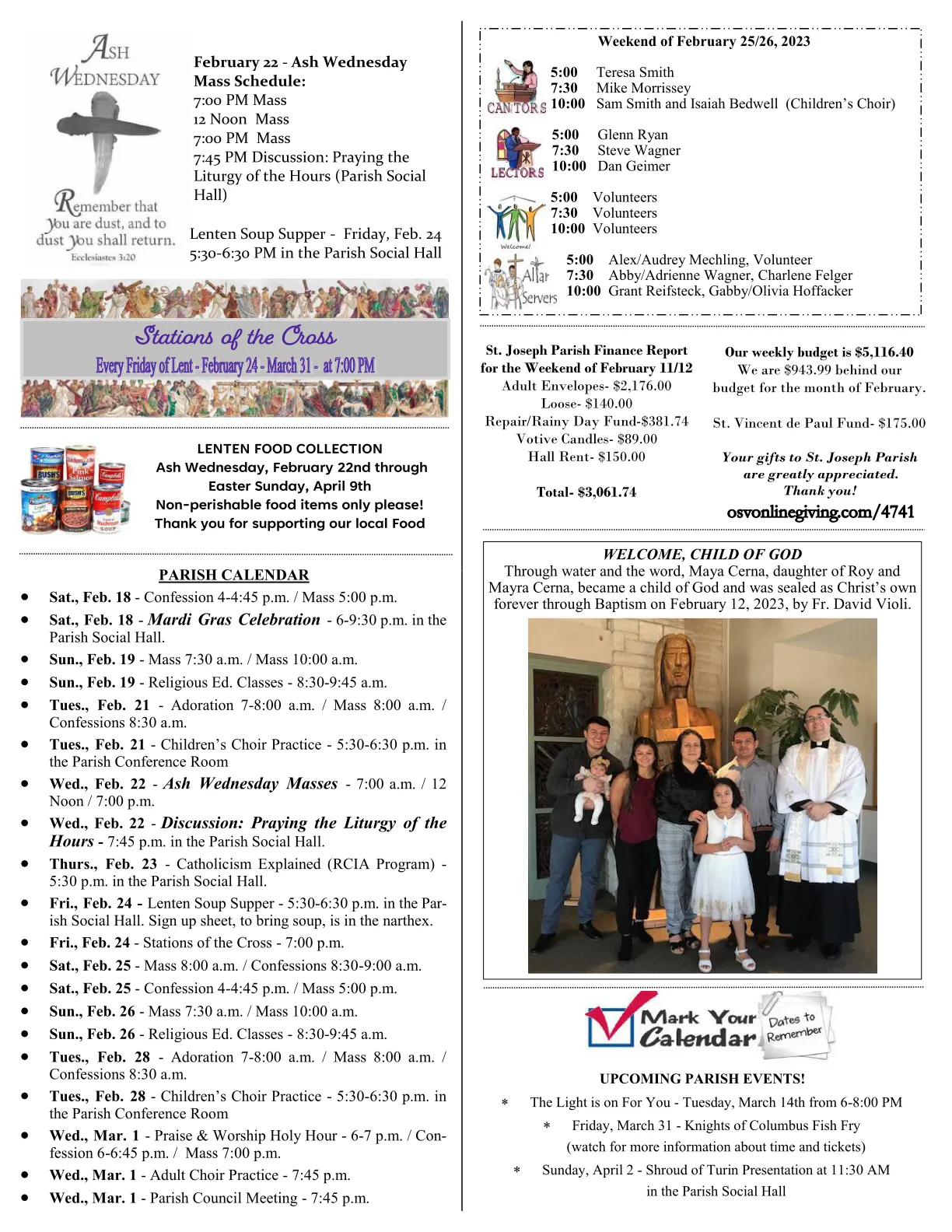 Feb 19, 2023 - Bulletin - Page 3