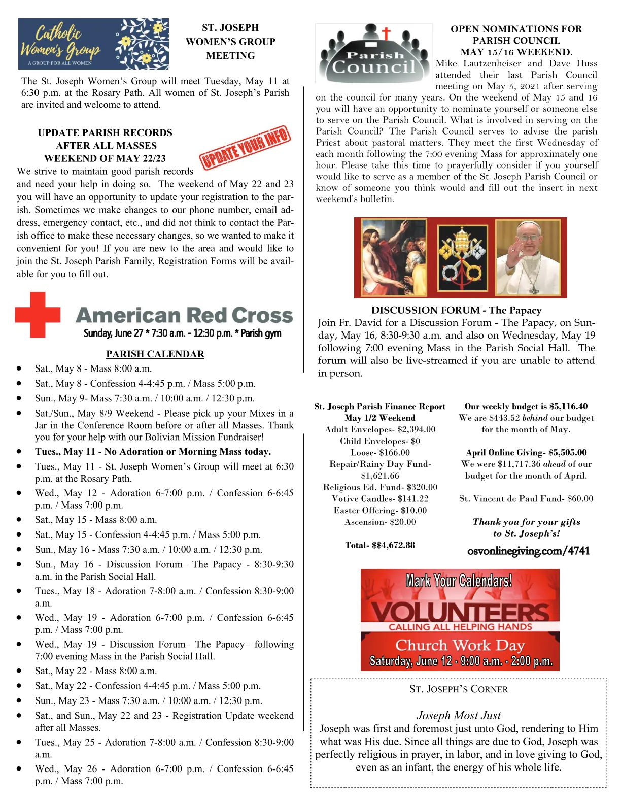 May 09, 2021 - Bulletin - Page 3