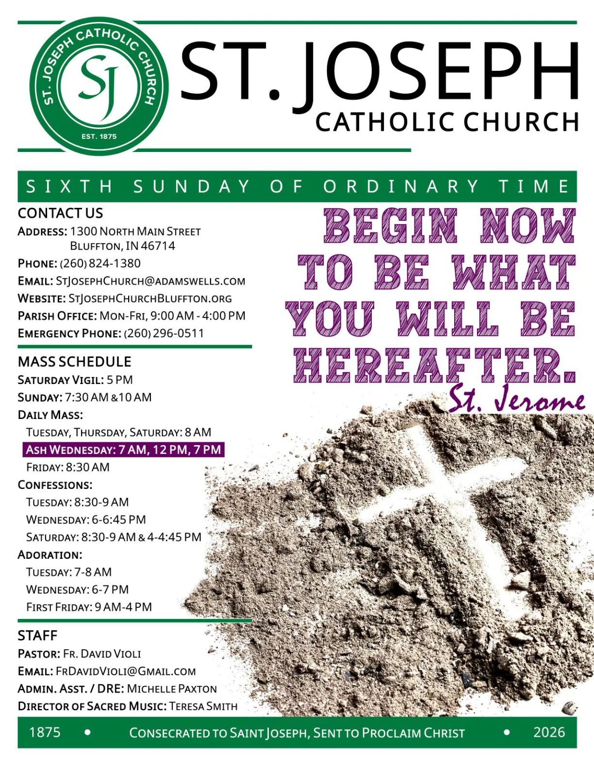 Feb 15, 2026 - Bulletin - Page 1