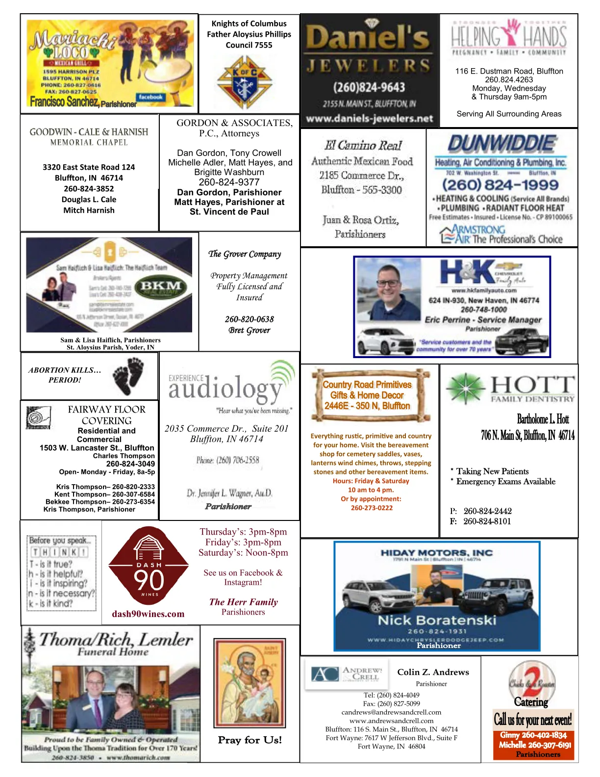 Nov 26, 2023 - Bulletin - Page 4