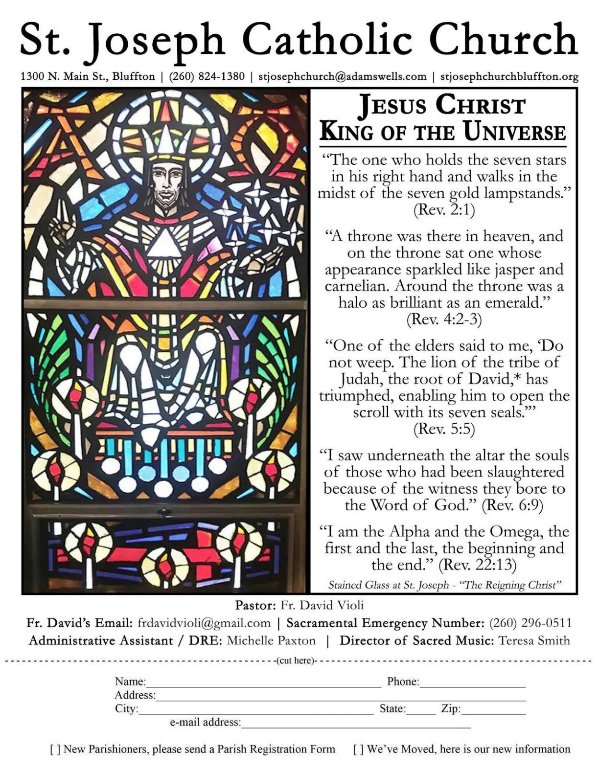 Nov 20, 2022 - Bulletin - Page 1