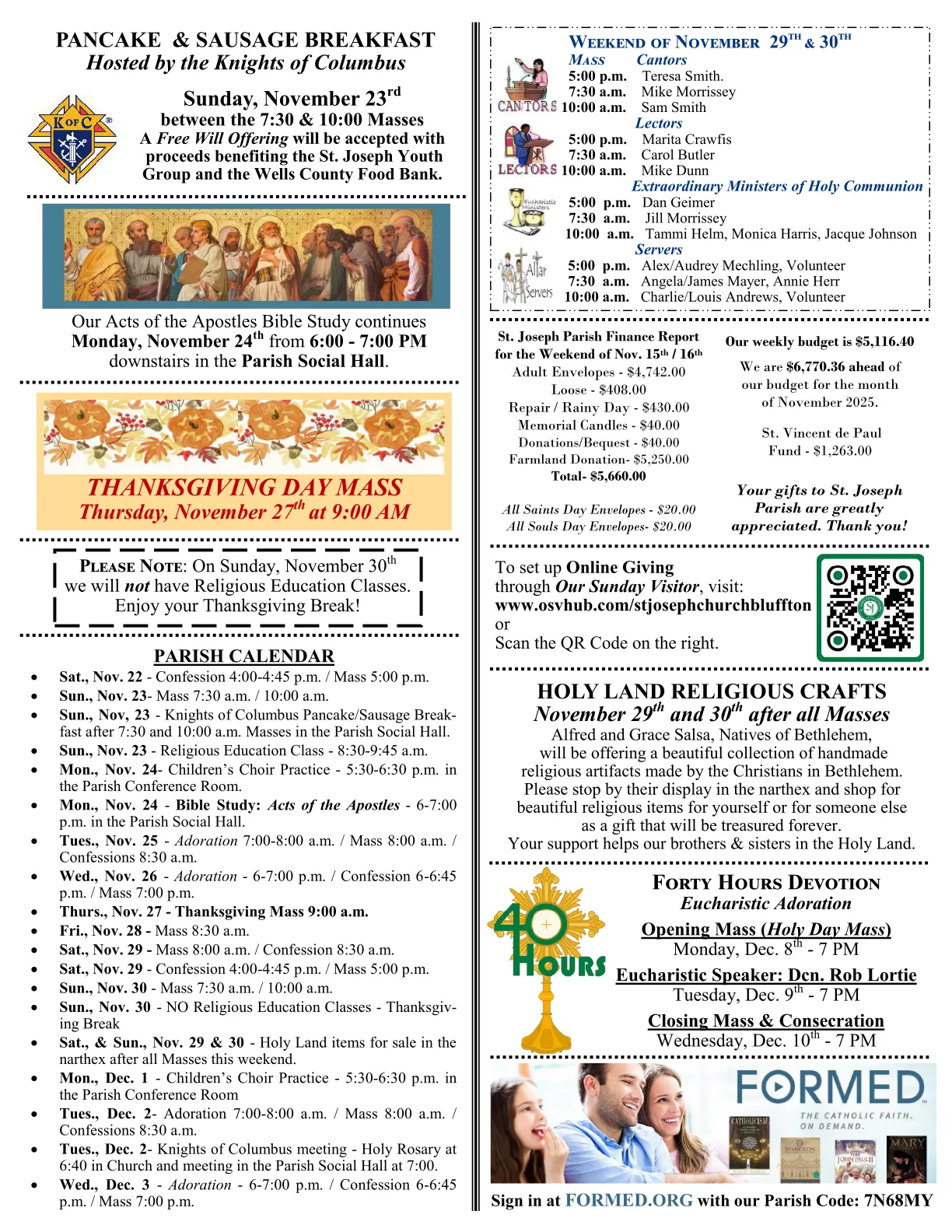 Nov 23, 2025 - Bulletin - Page 3