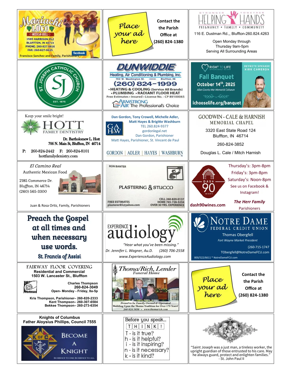 Nov 23, 2025 - Bulletin - Page 4