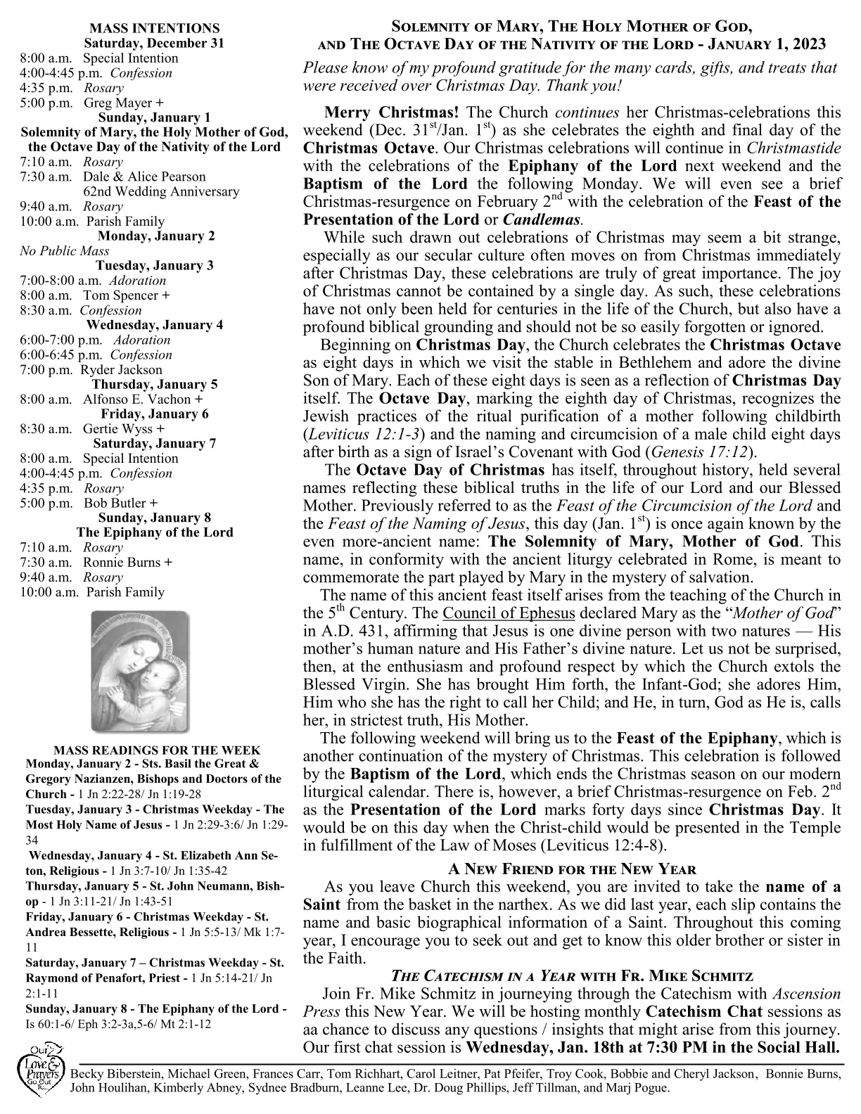 Jan 01, 2023 - Bulletin - Page 2