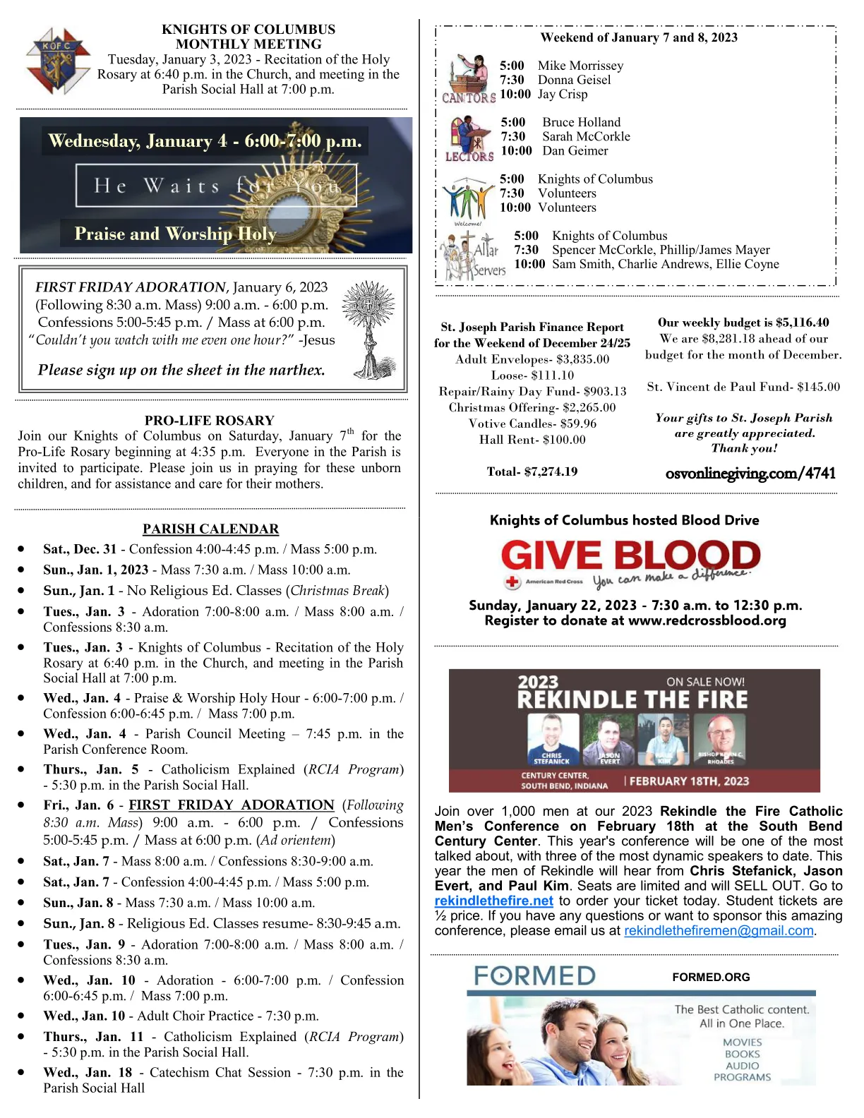 Jan 01, 2023 - Bulletin - Page 5