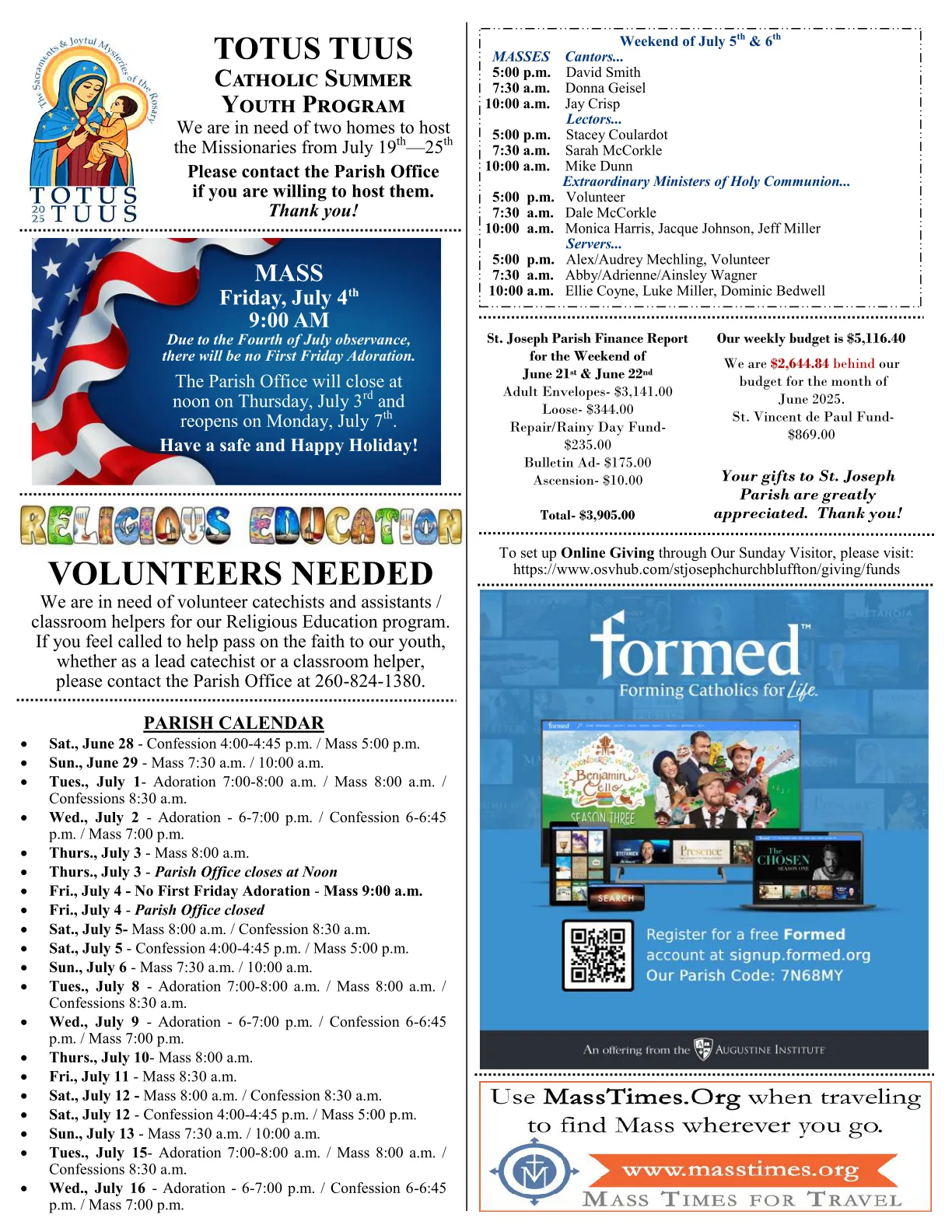 Jun 29, 2025 - Bulletin - Page 3