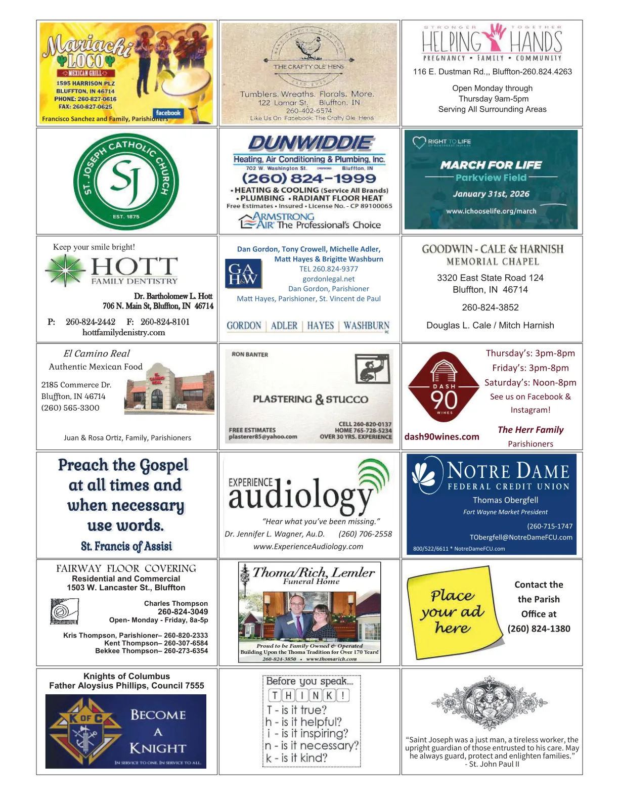 Jan 04, 2026 - Bulletin - Page 4