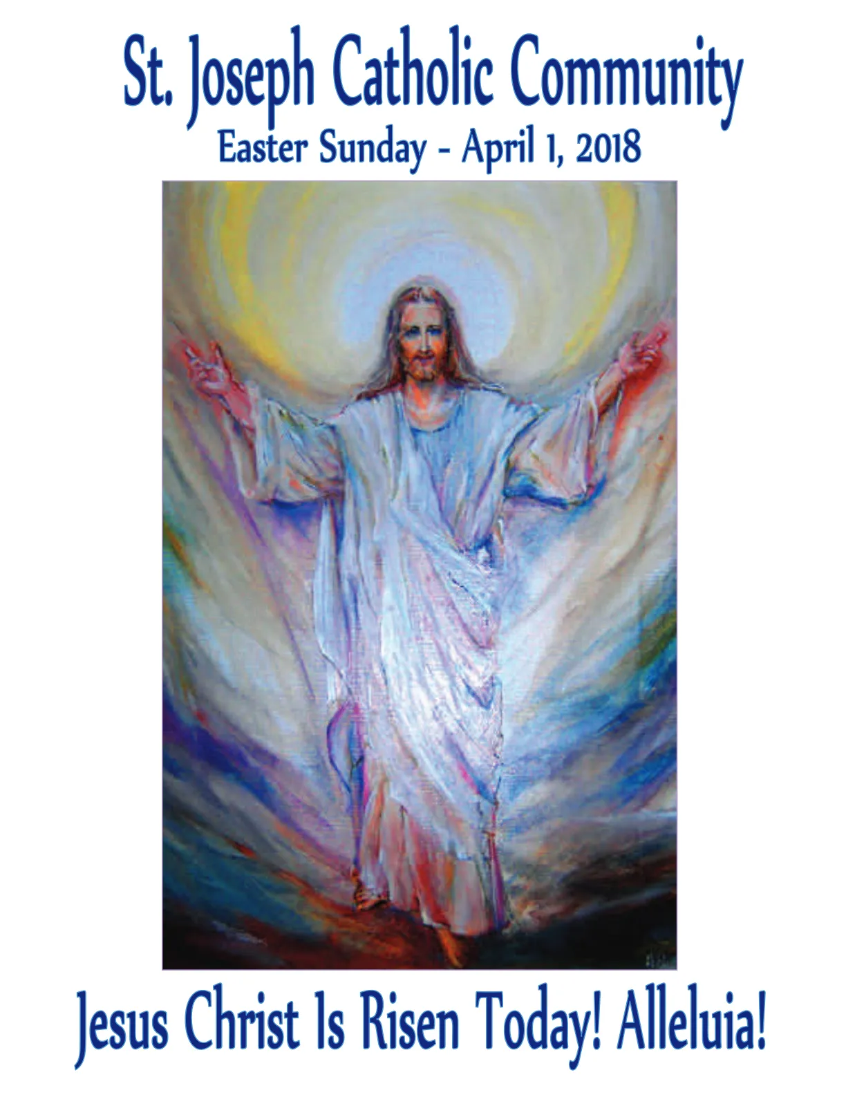 Apr 01, 2018 - Easter Bulletin - Page 1