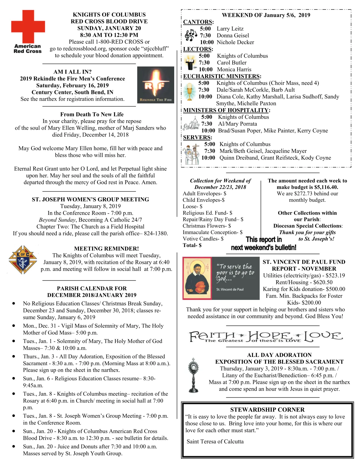 Dec 30, 2018 - Bulletin - Page 3