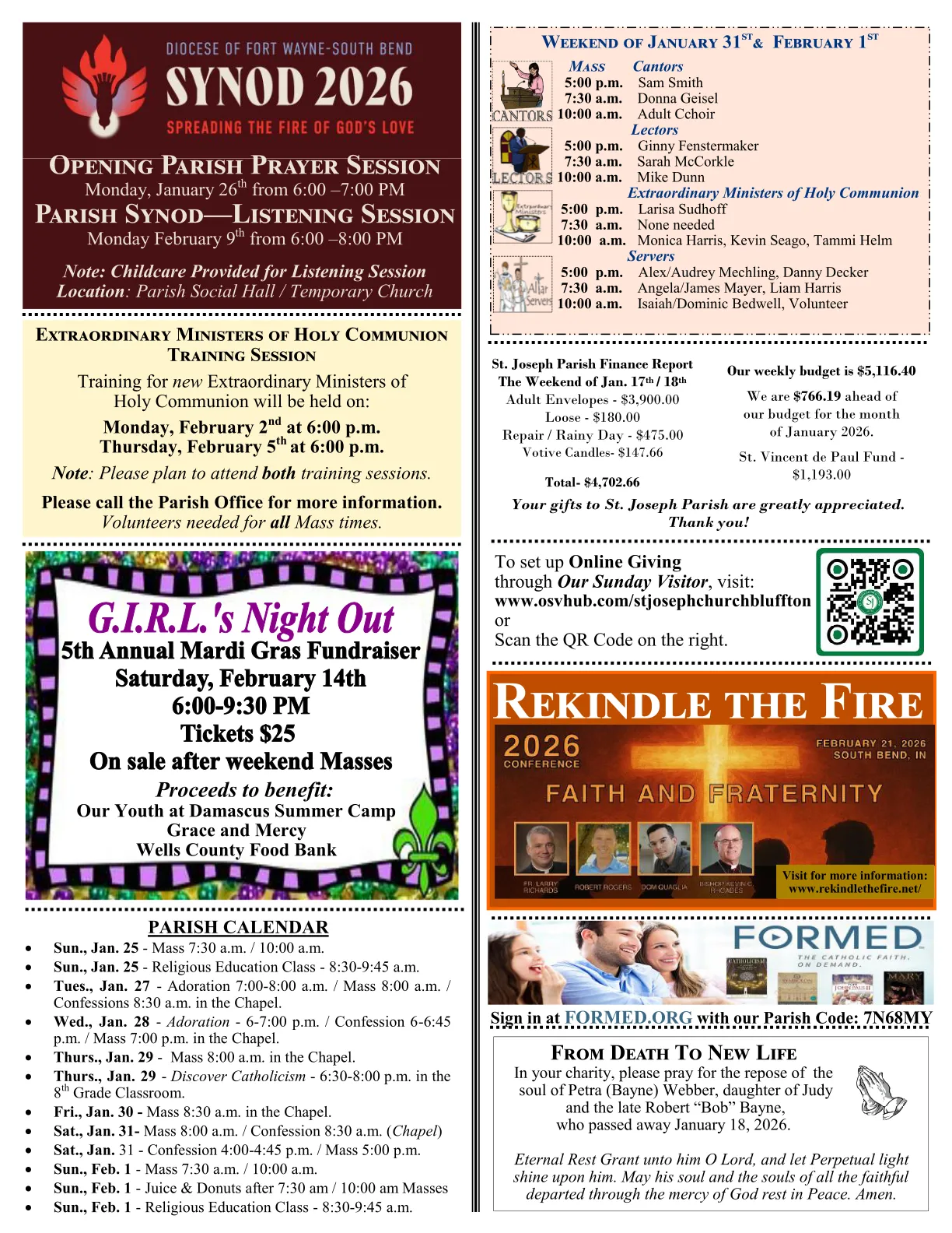 Jan 25, 2026 - Bulletin - Page 3