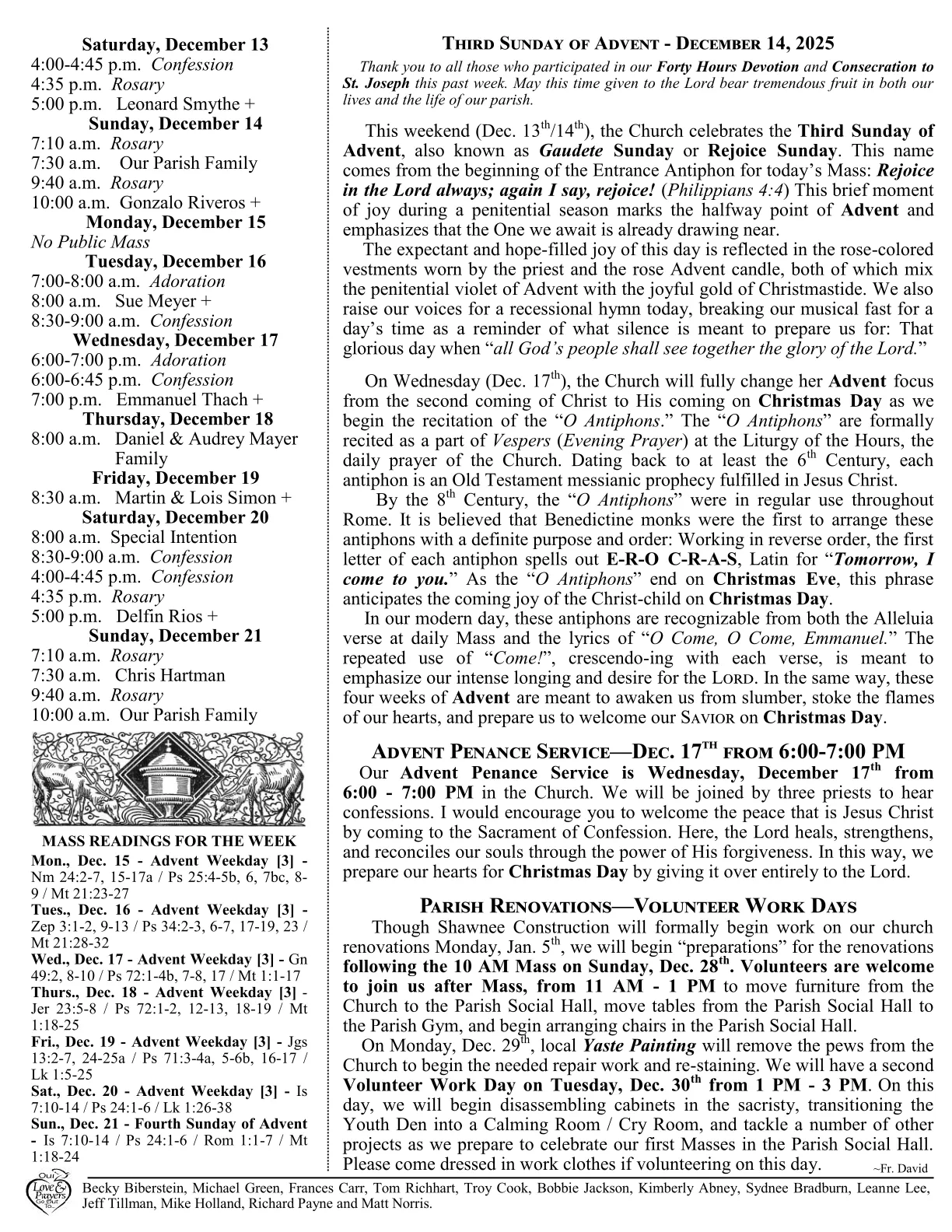 Dec 14, 2025 - Bulletin - Page 2