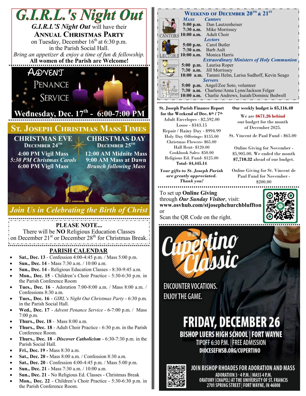 Dec 14, 2025 - Bulletin - Page 3