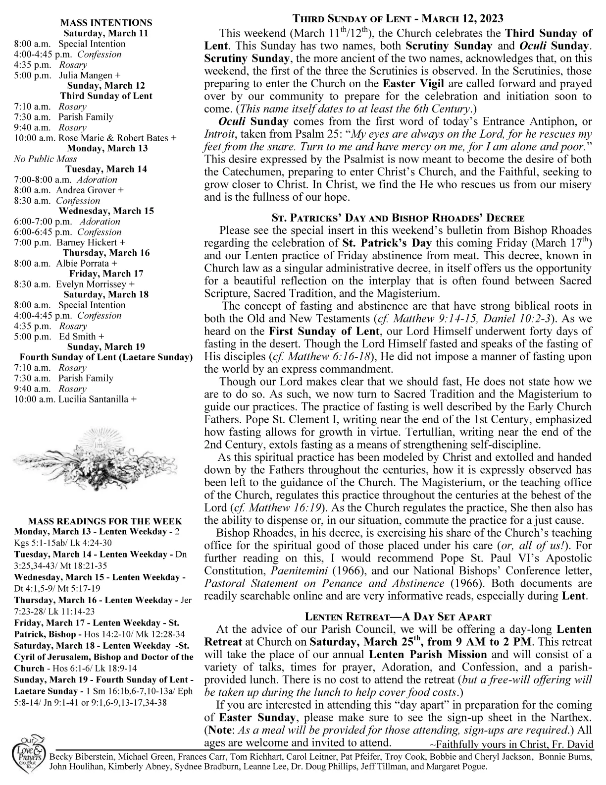 Mar 12, 2023 - Bulletin - Page 2