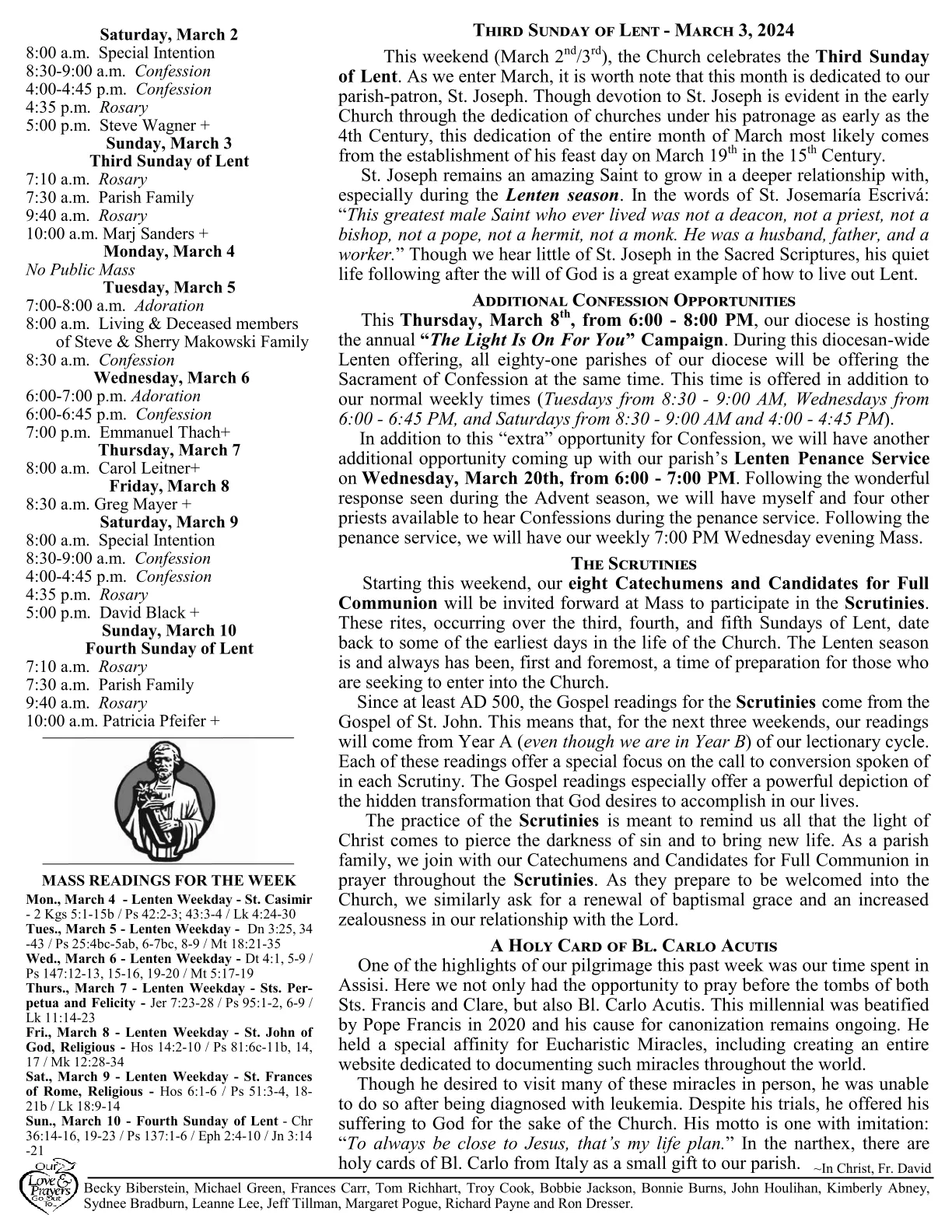 Mar 03, 2024 - Bulletin - Page 2