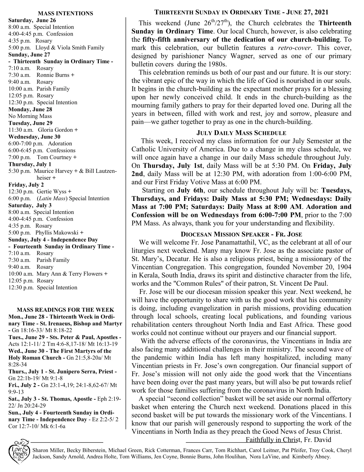 Jun 27, 2021 - Bulletin - Page 2
