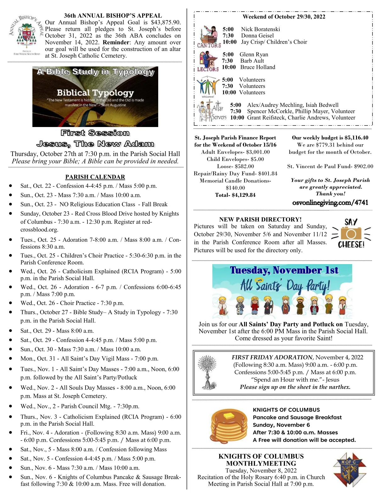 Oct 23, 2022 - Bulletin - Page 3