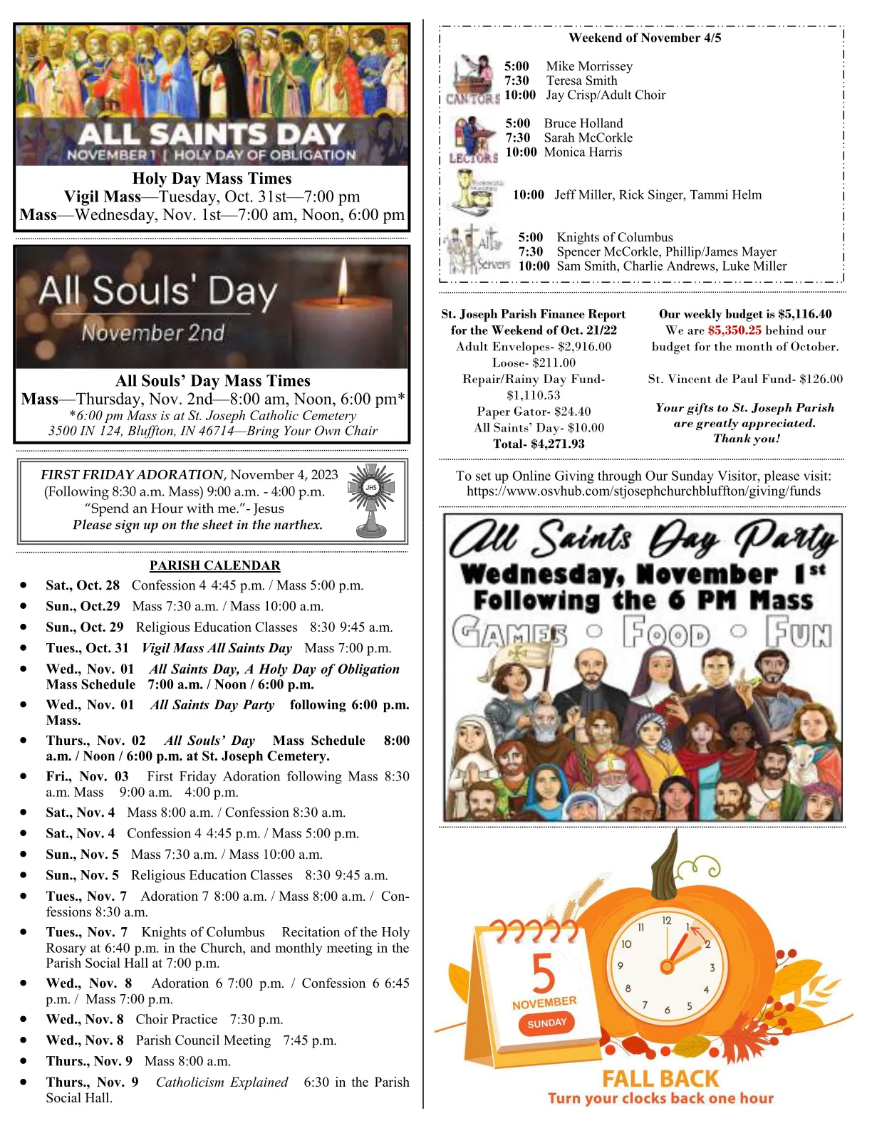 Oct 29, 2023 - Bulletin - Page 3