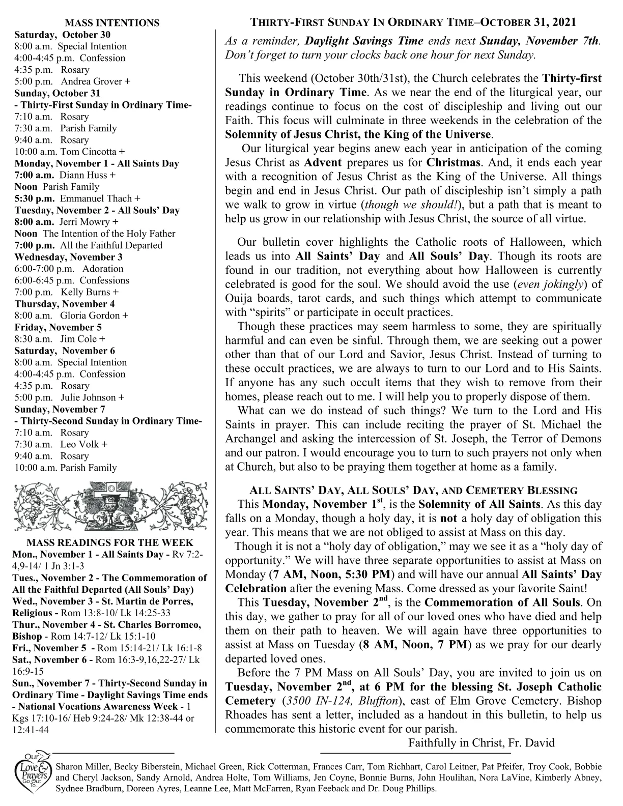 Oct 31, 2021 - Bulletin - Page 2