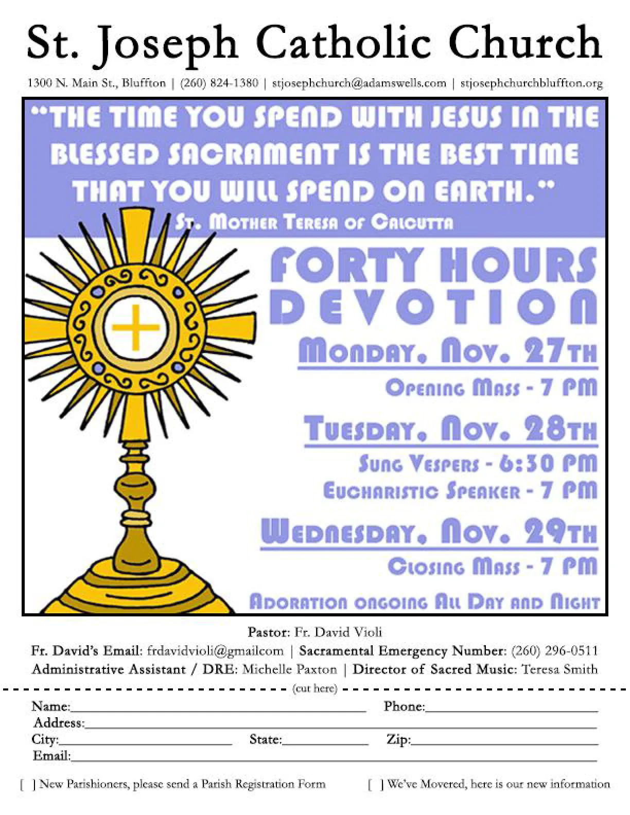 Nov 12, 2023 - Bulletin - Page 1