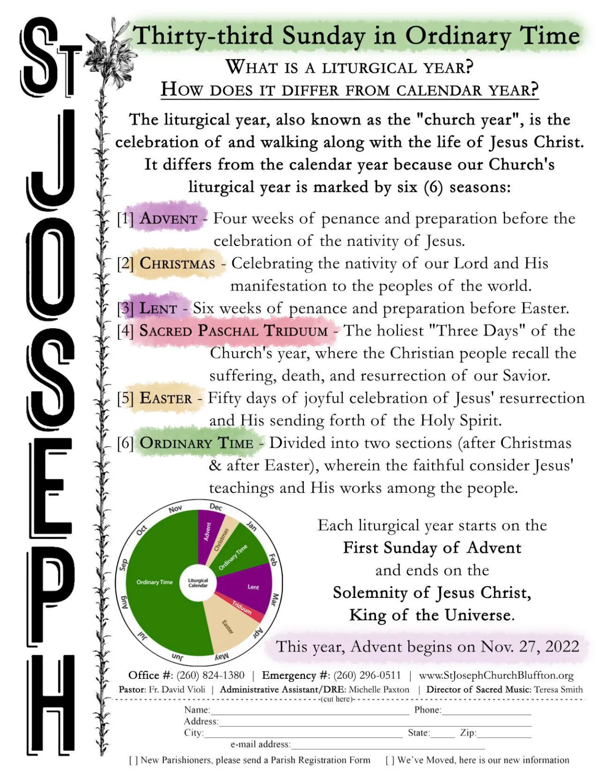 Nov 13, 2022 - Bulletin - Page 1