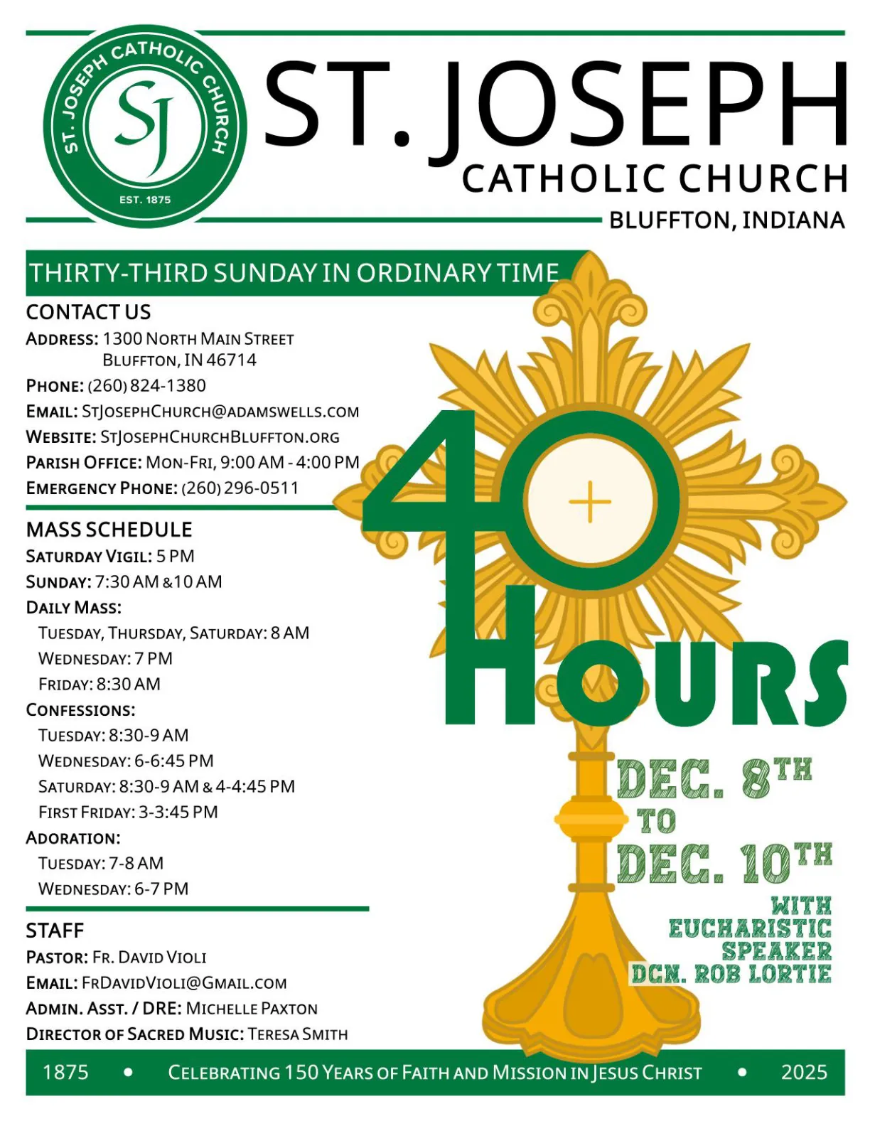 Nov 16, 2025 - Bulletin - Page 1