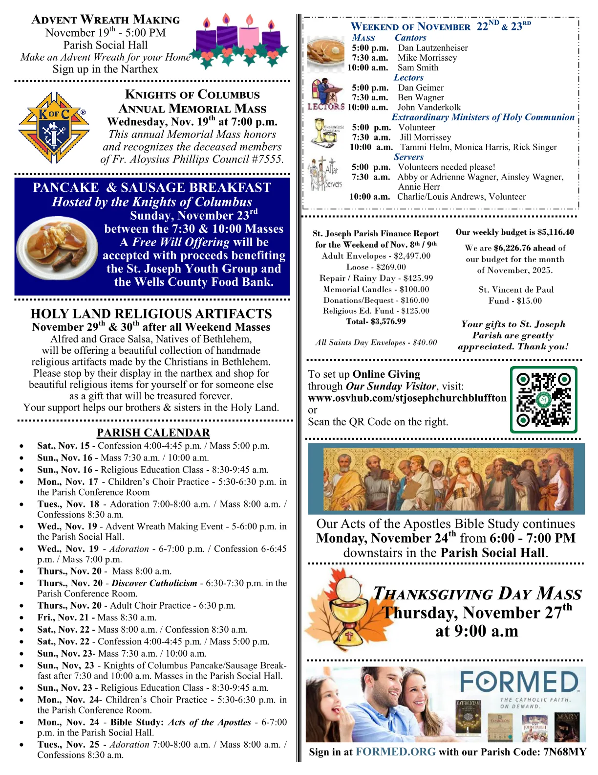 Nov 16, 2025 - Bulletin - Page 3