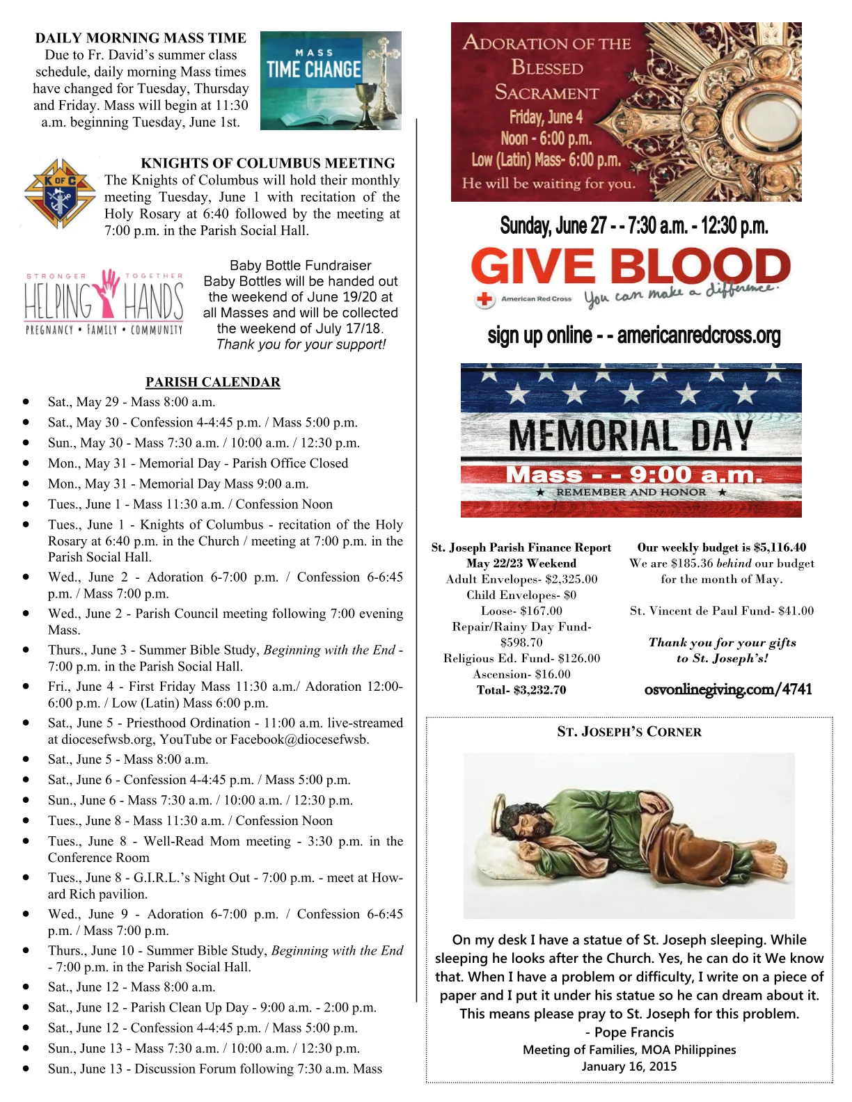 May 30, 2021 - Bulletin - Page 3