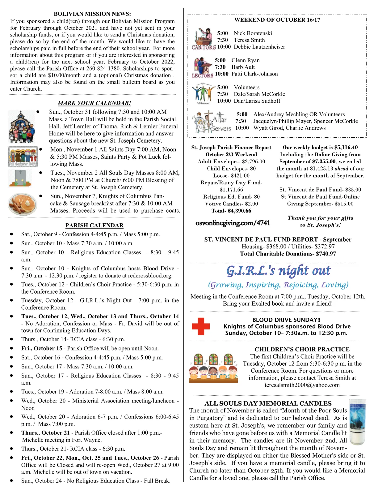 Oct 10, 2021 - Bulletin - Page 3