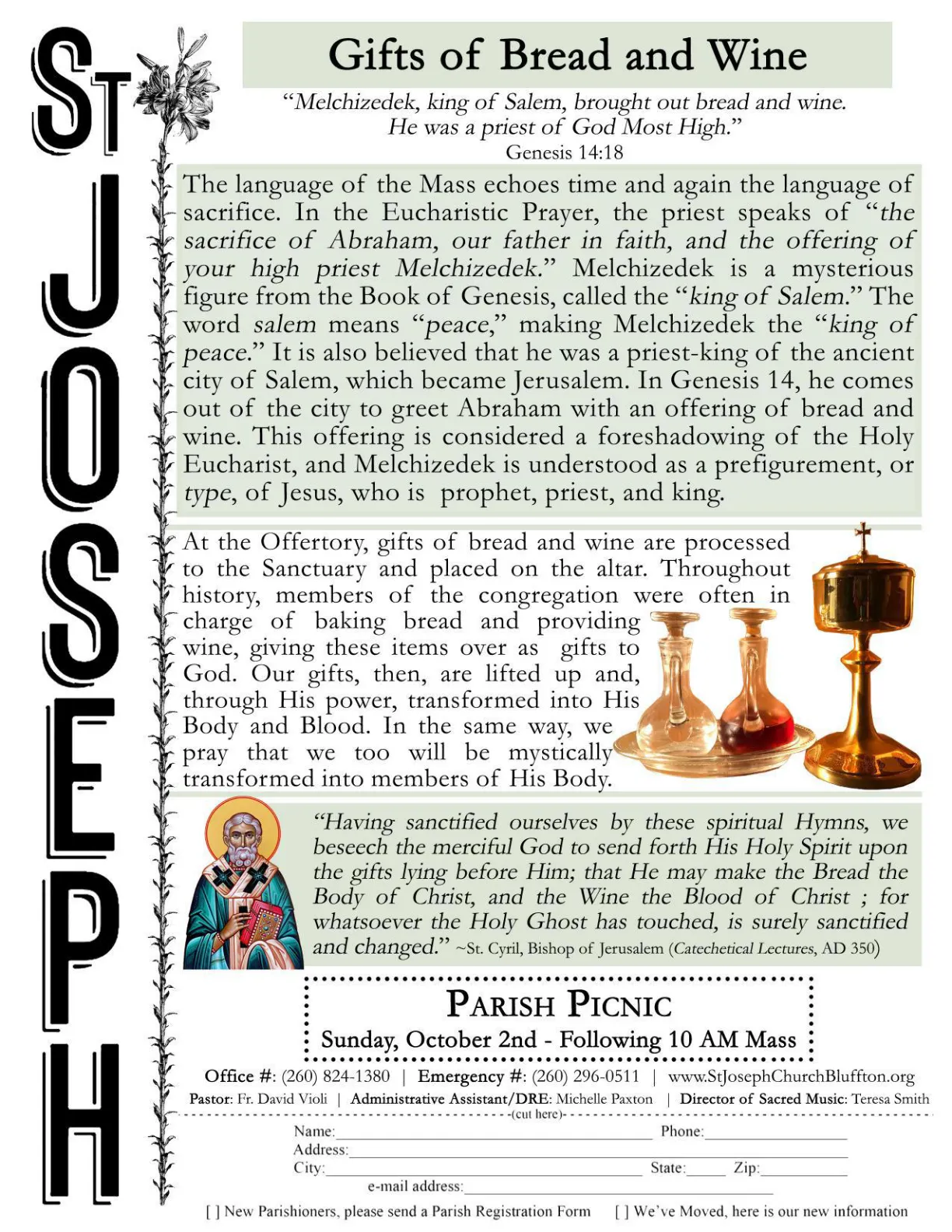 Sep 18, 2022 - Bulletin - Page 1