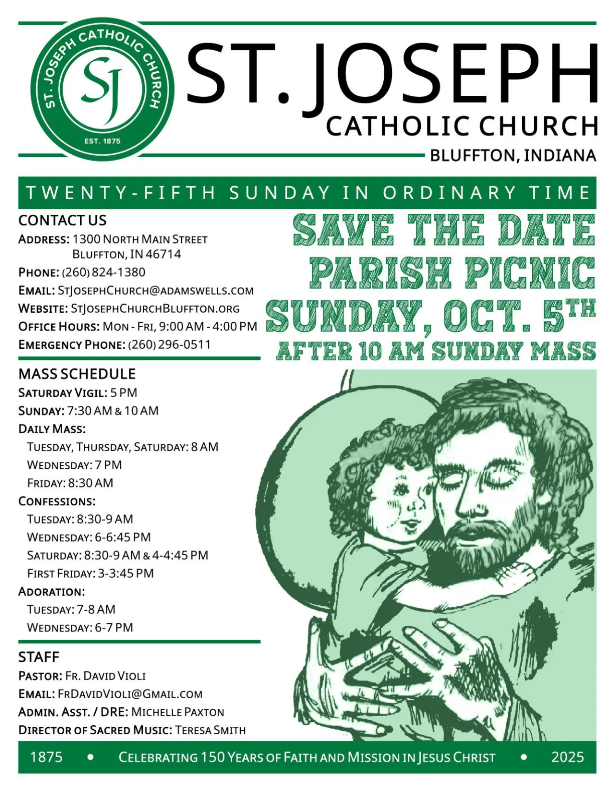 Sep 21, 2025 - Bulletin - Page 1