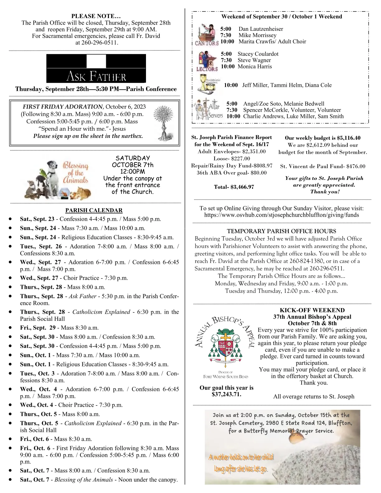 Sep 24, 2023 - Bulletin - Page 3
