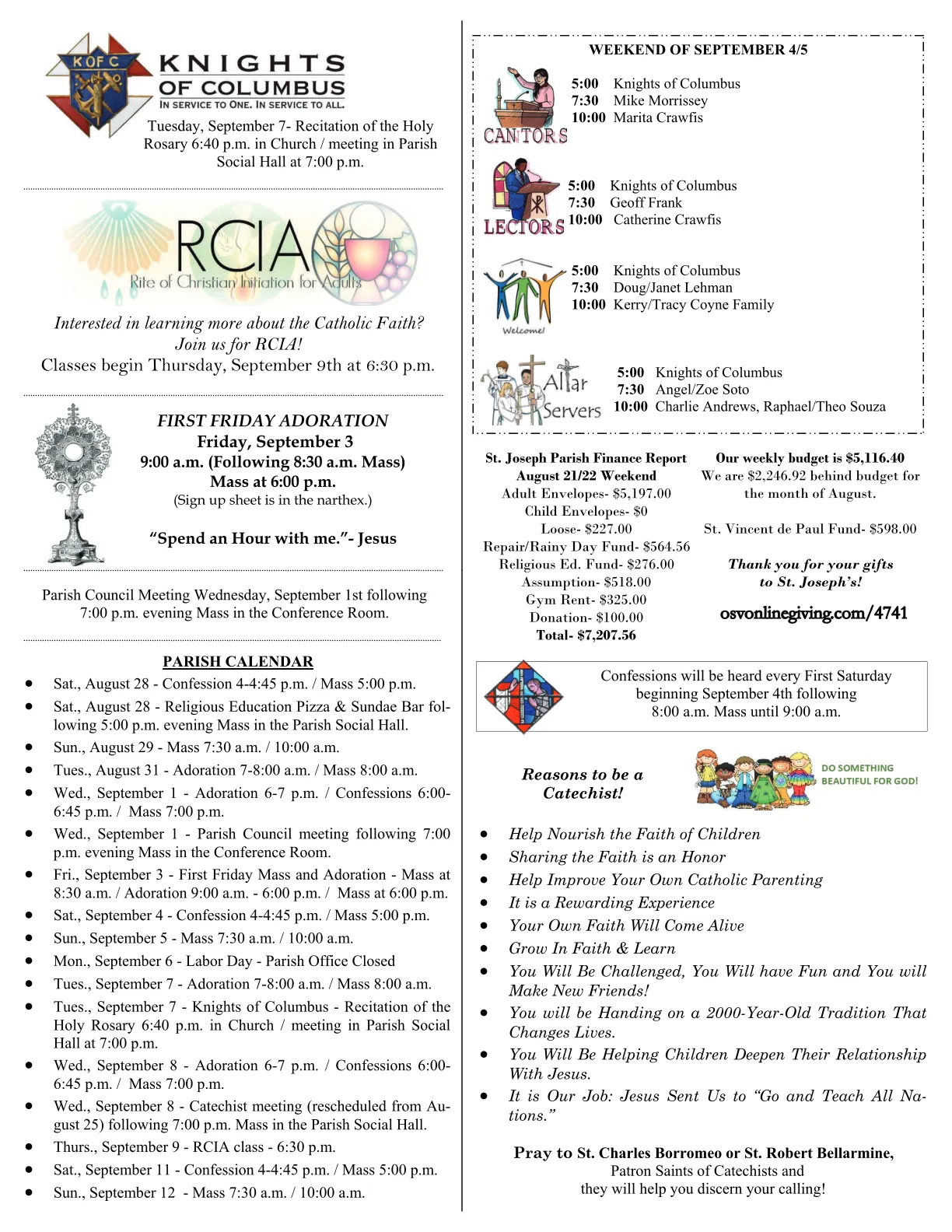 Aug 29, 2021 - Bulletin - Page 3