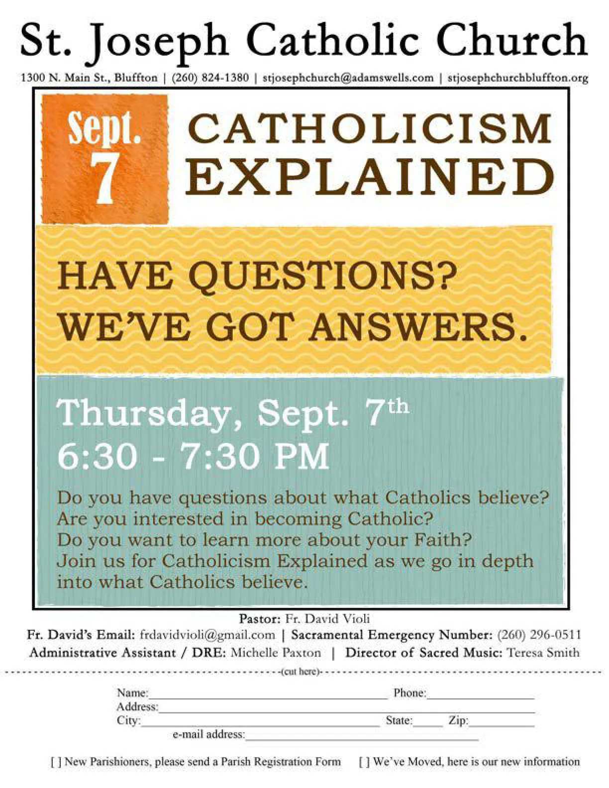 Sep 03, 2023 - Bulletin - Page 1