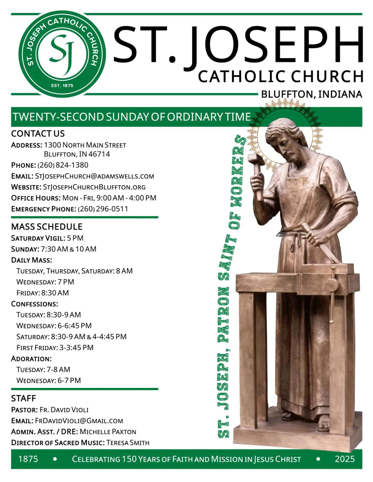 Aug 31, 2025 - Bulletin - Page 1