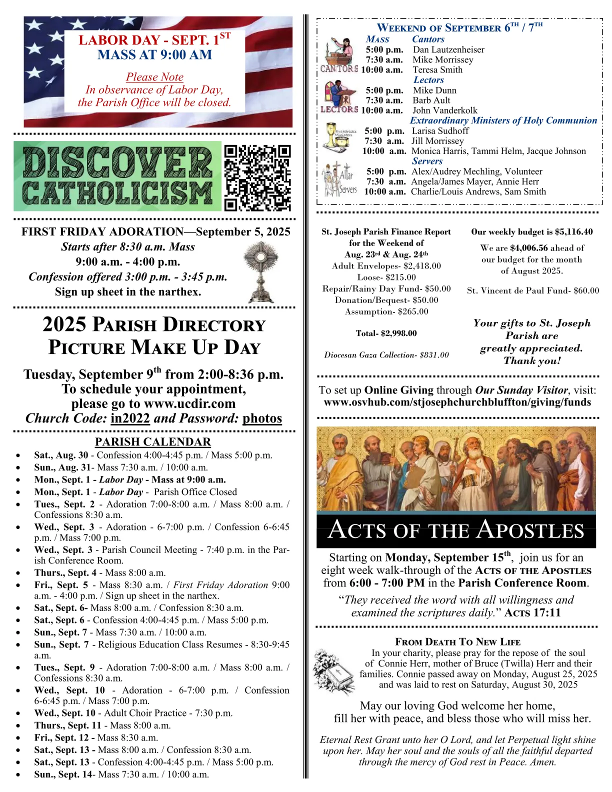 Aug 31, 2025 - Bulletin - Page 3