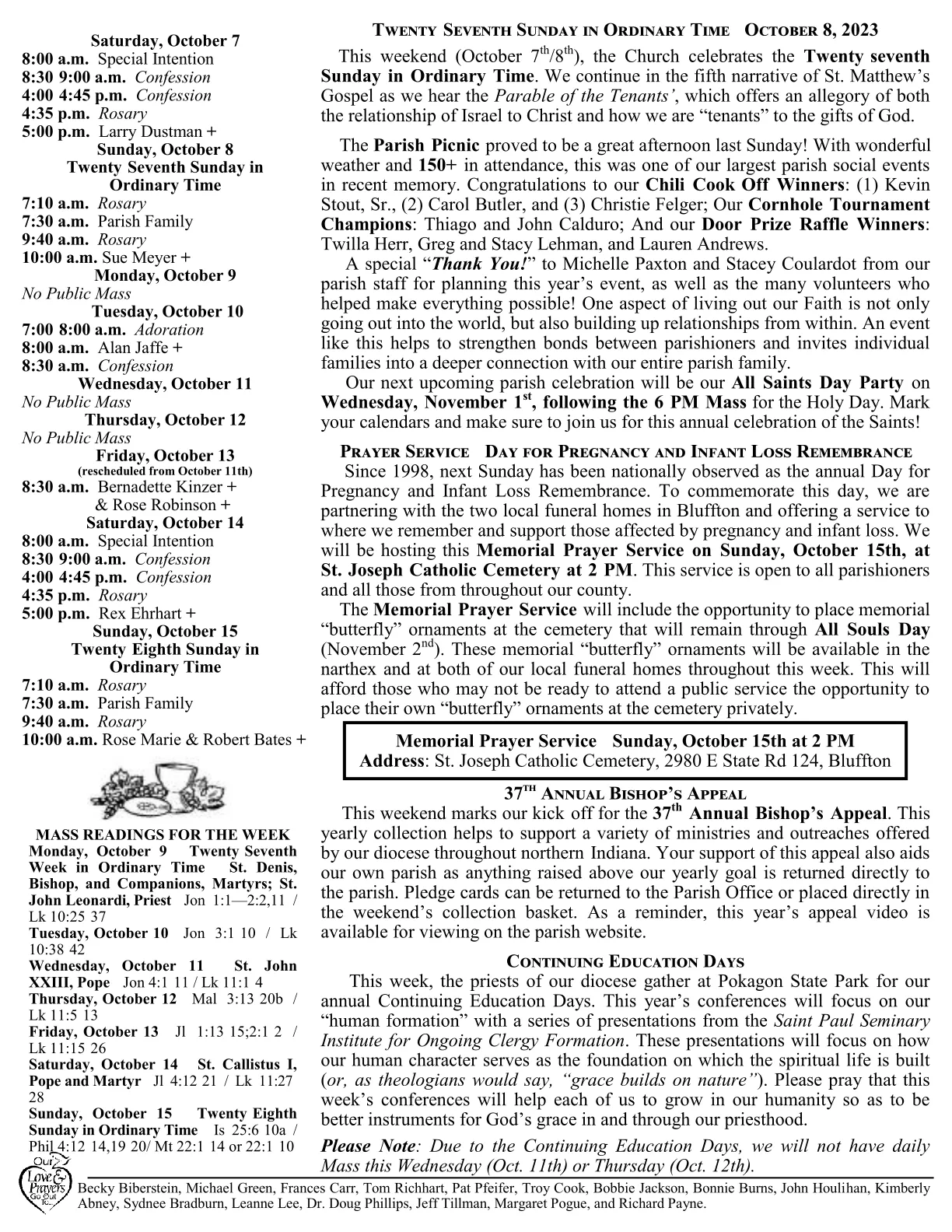 Oct 08, 2023 - Bulletin - Page 2