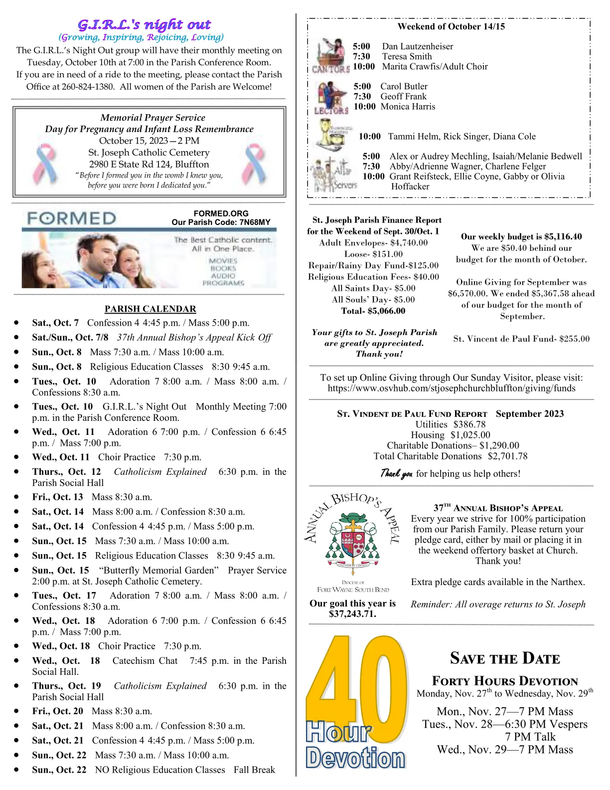 Oct 08, 2023 - Bulletin - Page 3