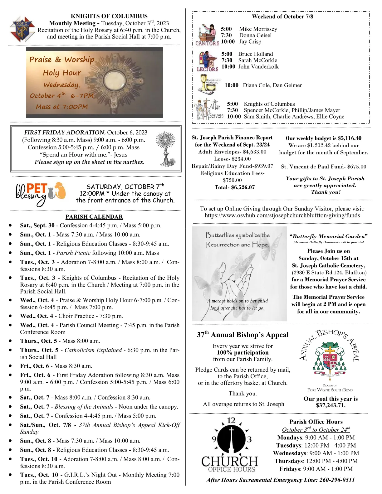 Oct 01, 2023 - Bulletin - Page 3