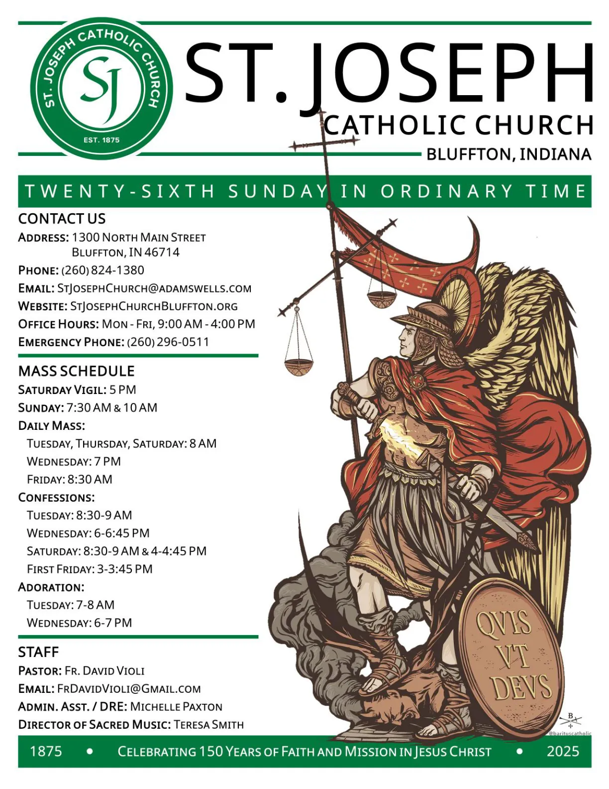 Sep 28, 2025 - Bulletin - Page 1