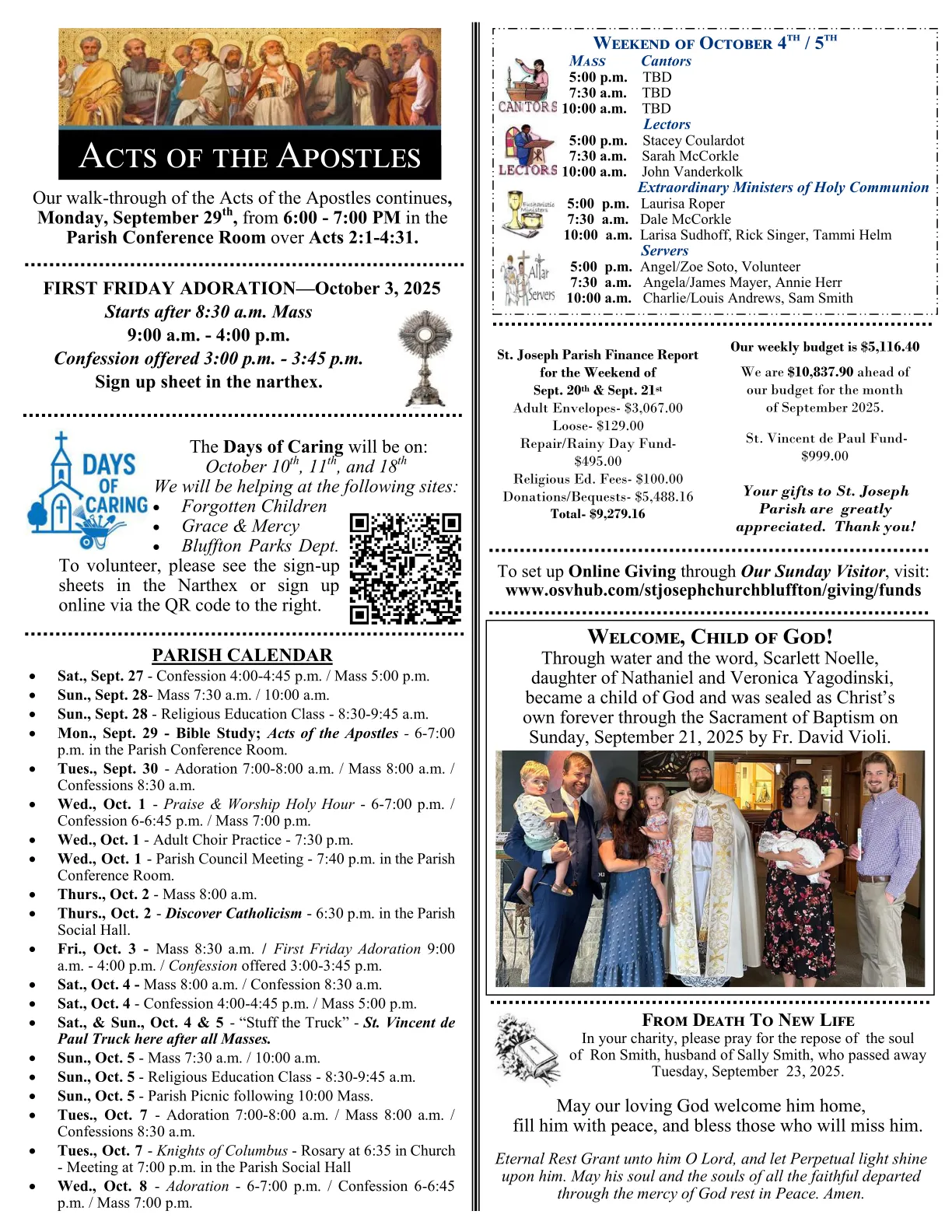 Sep 28, 2025 - Bulletin - Page 3