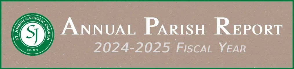 Parish Financial and Spiritual Report