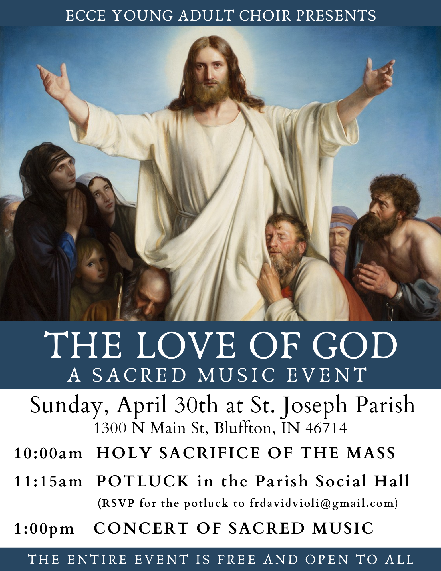 The Love of God - Sacred Music Concert